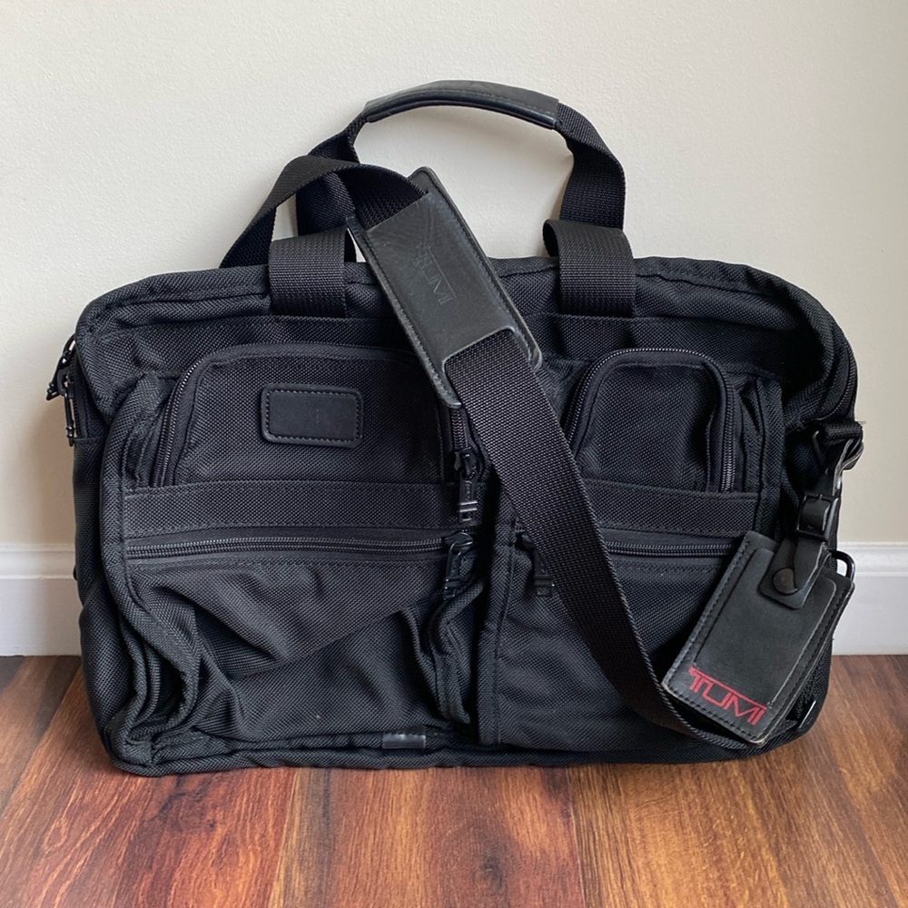 Tumi Ballistic Briefcase Soft Sided Bag